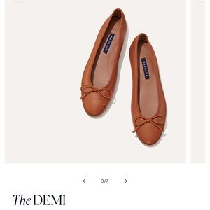Margaux Demi Nappa Ballet Flat